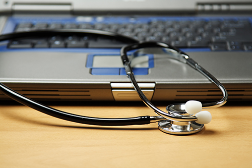 Stethoscope and computer